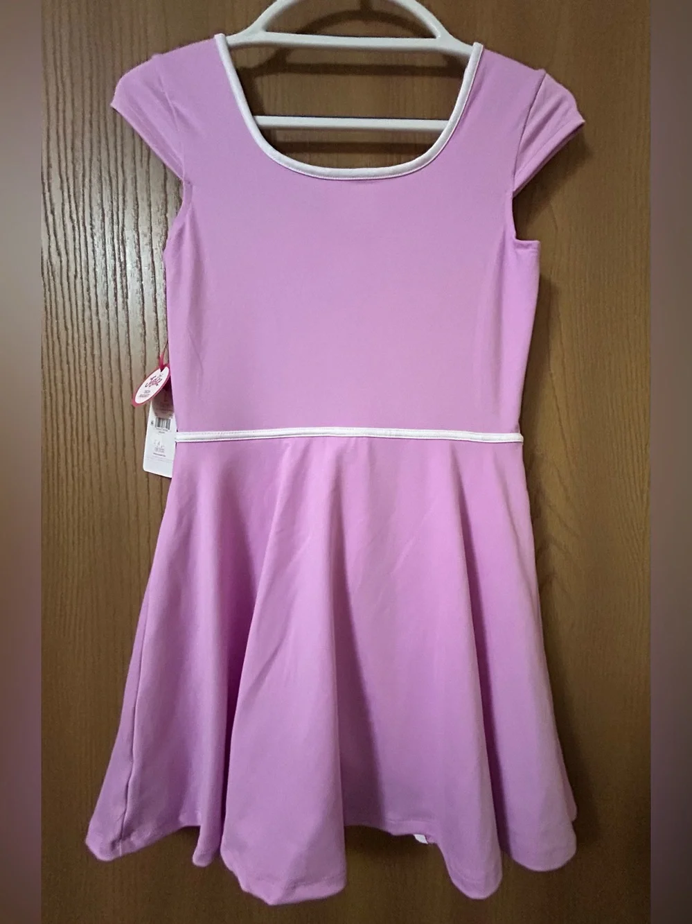 Justice Girl's Cap Sleeve Active Dress, Size L